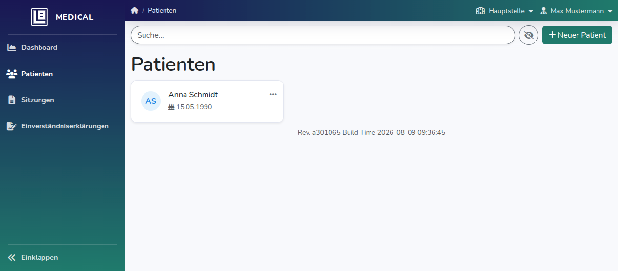 Patienten-Liste